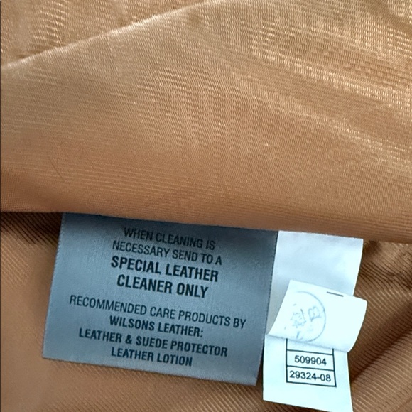 Wilsons Leather Cream Women's Jacket - Picture 4 of 6